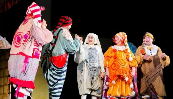 Спектакль «Весёлые гномы и Бука»